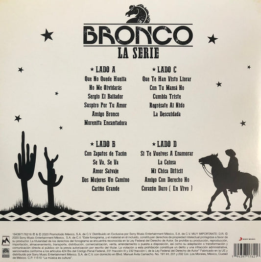 Bronco - La Serie - 2 Lp Acetato Vinyl