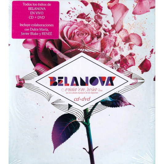 Belanova Vida En Rosa Tour CD + DVD