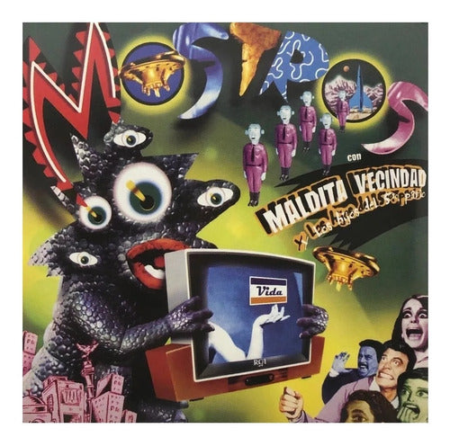 Maldita Vecindad & Los Hijos Del 5to Patio - Mostros - Lp Vinyl / Azul