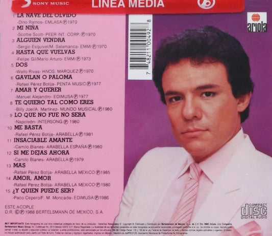 Jose Jose - Exitos Volumen 1 Uno - Disco Cd