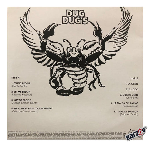 Dug Dug's El Loco Lp Acetato Gold Vinyl