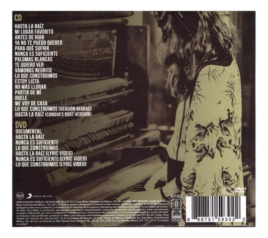 Natalia Lafourcade Hasta La Raiz Edicion Especial Cd + Dvd