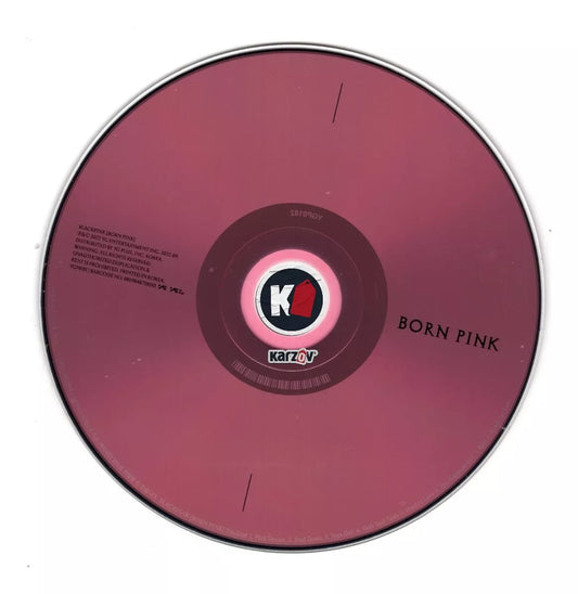 Blackpink Born Pink Album Deluxe Photobook Version Pink