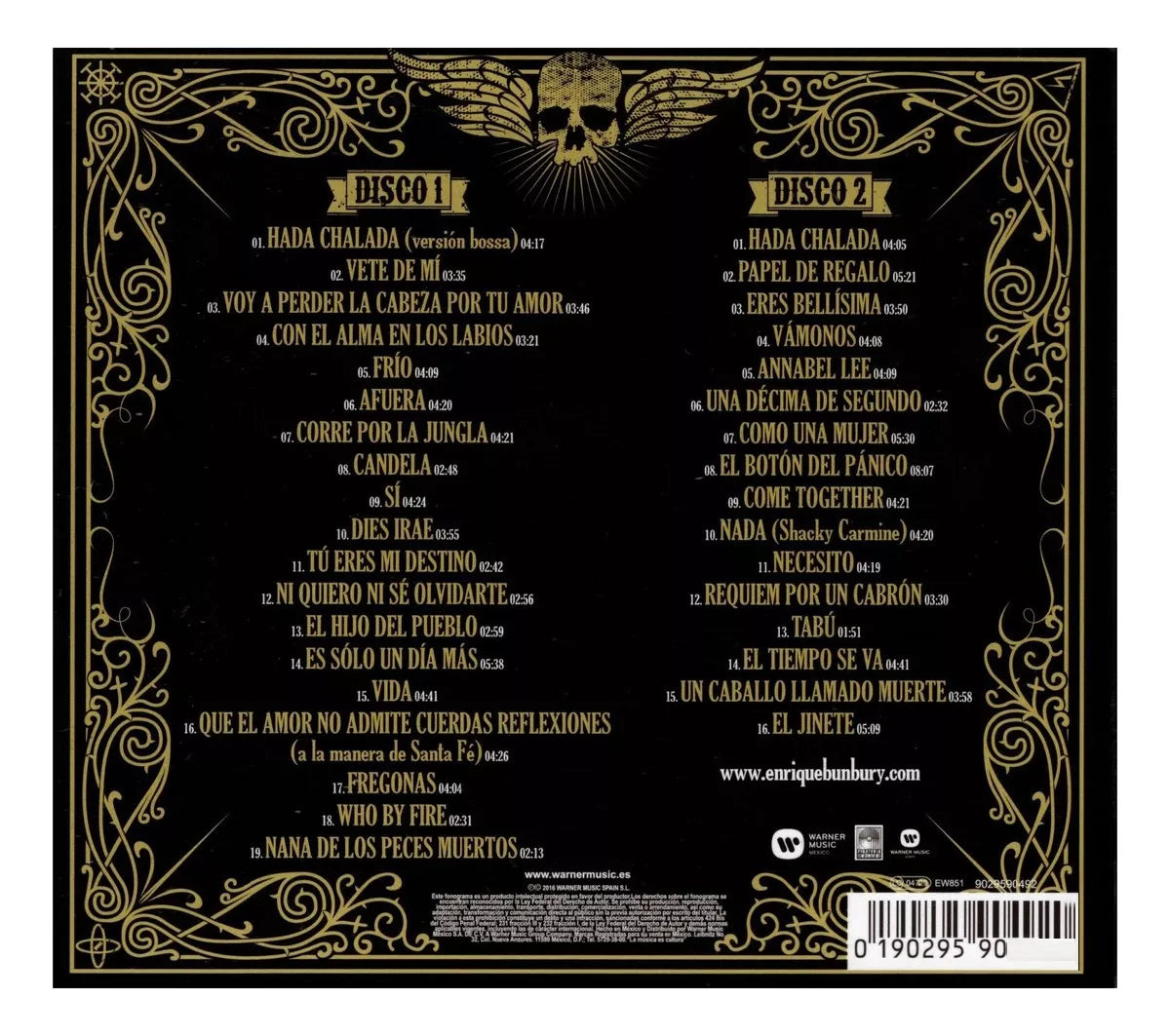 Enrique Bunbury Archivos Volumen 1 Tributos Y Bsos 2 Cd ' S