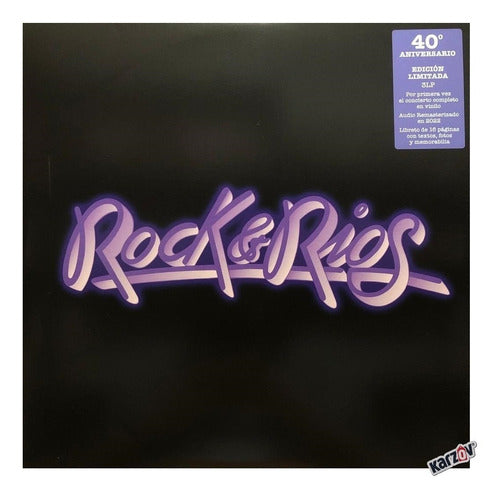 Miguel Ríos - Rock & Ríos / 40th Aniversario -3 Lp Vinyl