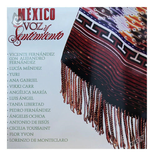 México, Voz Y Sentimiento - White/Blanco Lp Vinyl