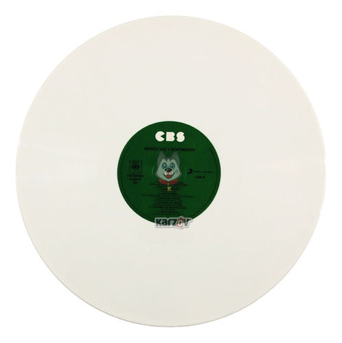 México, Voz Y Sentimiento - White/Blanco Lp Vinyl