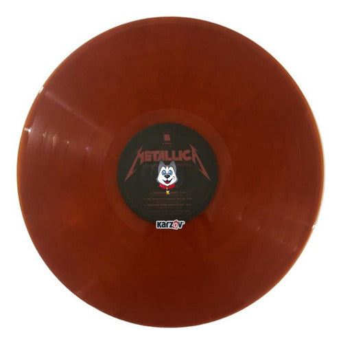 Metallica Master Of Puppets Limited Edition Battery Brick Lp Vinyl
