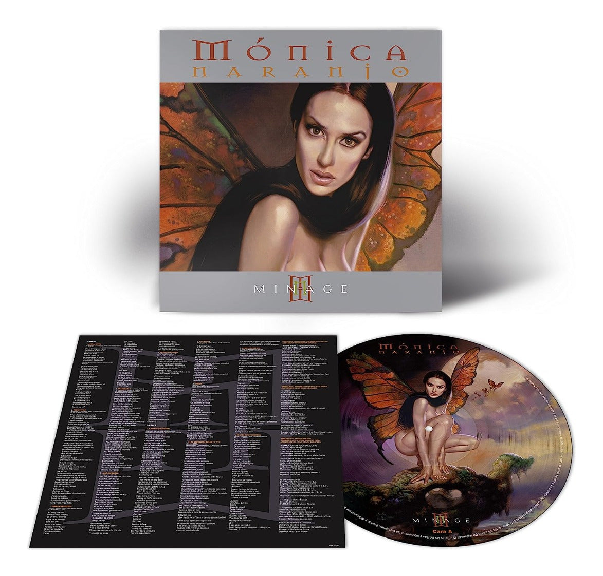 Mónica Naranjo - Minage - Importado - Picture Lp Vinyl