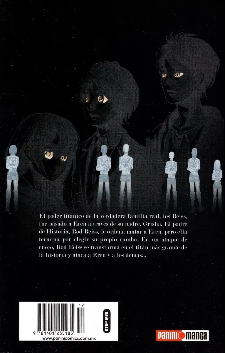 Ataque De Los Titanes Tomo # 17 - Panini / Manga Original