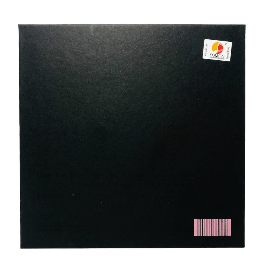 Blackpink The Album - Komca K-pop Full Box Album Cd - Version 1
