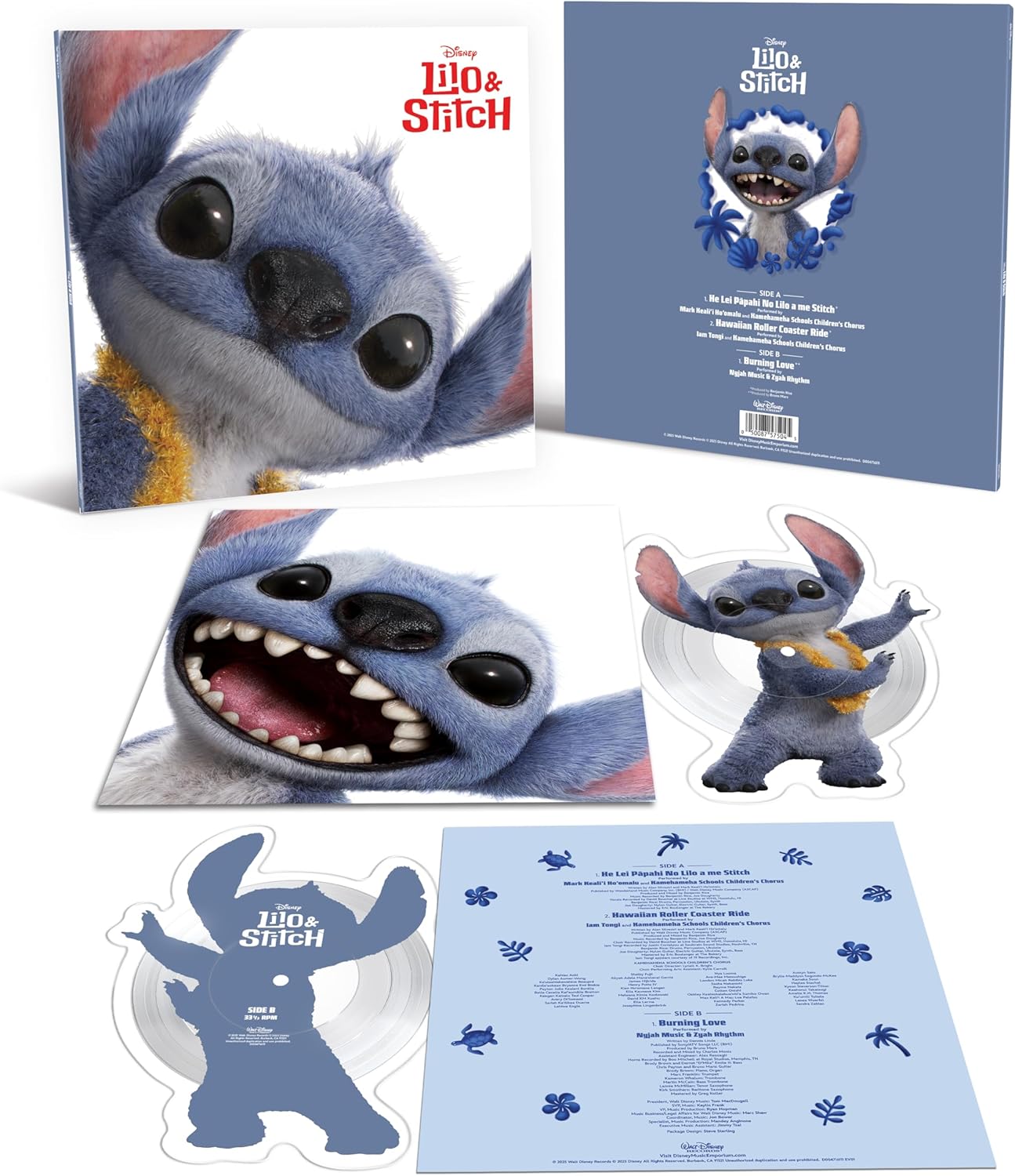 Lilo & Stitch Live Action 2025 Soundtrack Picture Lp Vinyl