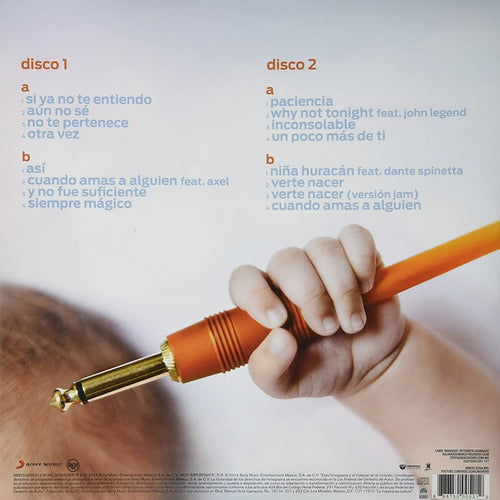 Noel Schajris - Verte Nacer - 2 Lp Vinyl