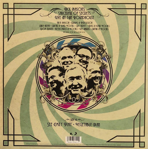 Nick Mason Saucerful Secrets Live Roundhouse Lp Vinyl