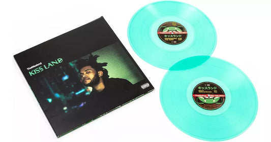 The Weeknd Kiss Land Azul Seaglass 2 Lp Vinyl