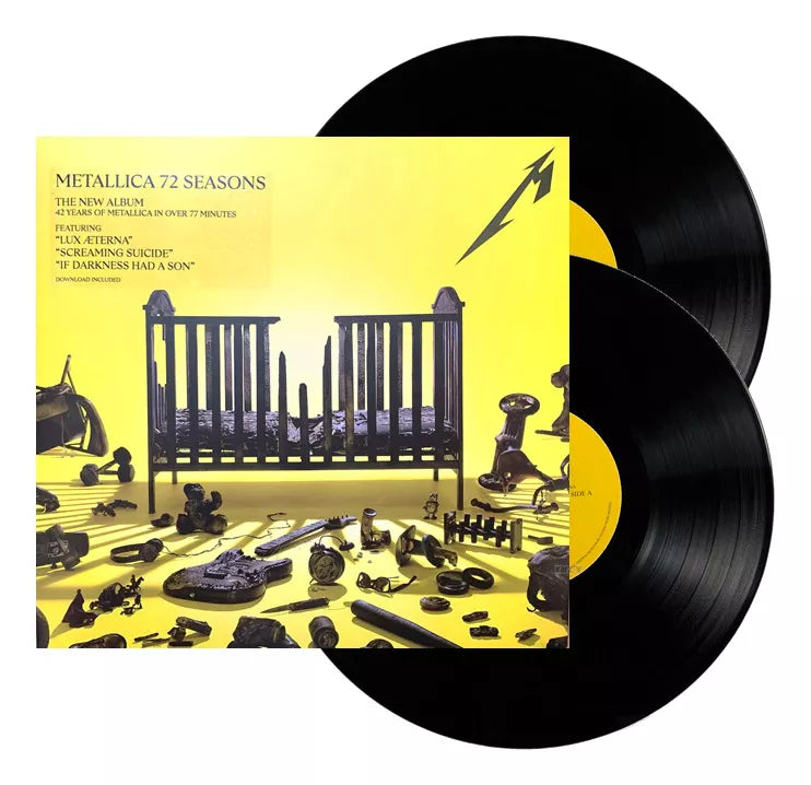 Metallica 72 Seasons 2 Lp Vinyl