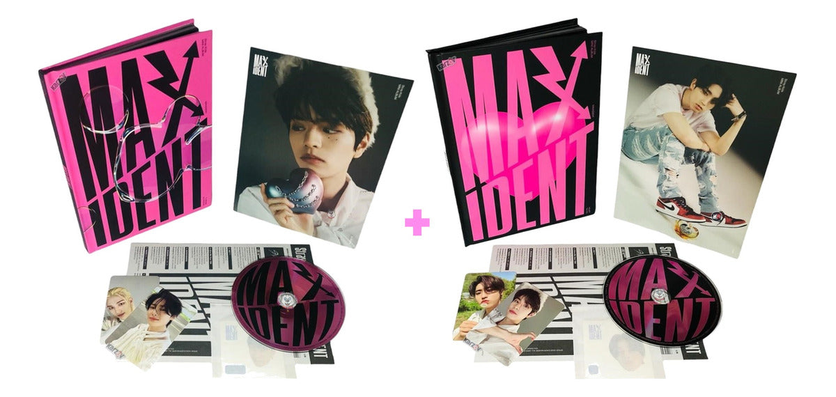 Maxident Stray Kids - Komca K-pop Album Cd 2 Versiones