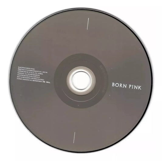 Blackpink Born Pink Album Deluxe Photobook Version Grey