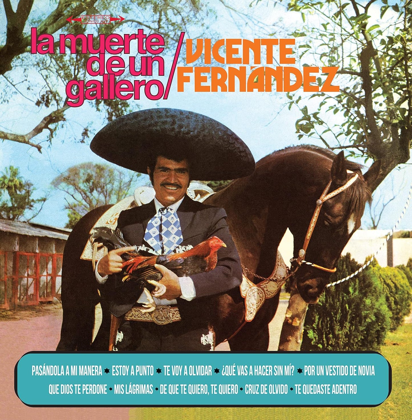 Vicente Fernandez La Muerte De Un Gallero LP Vinyl