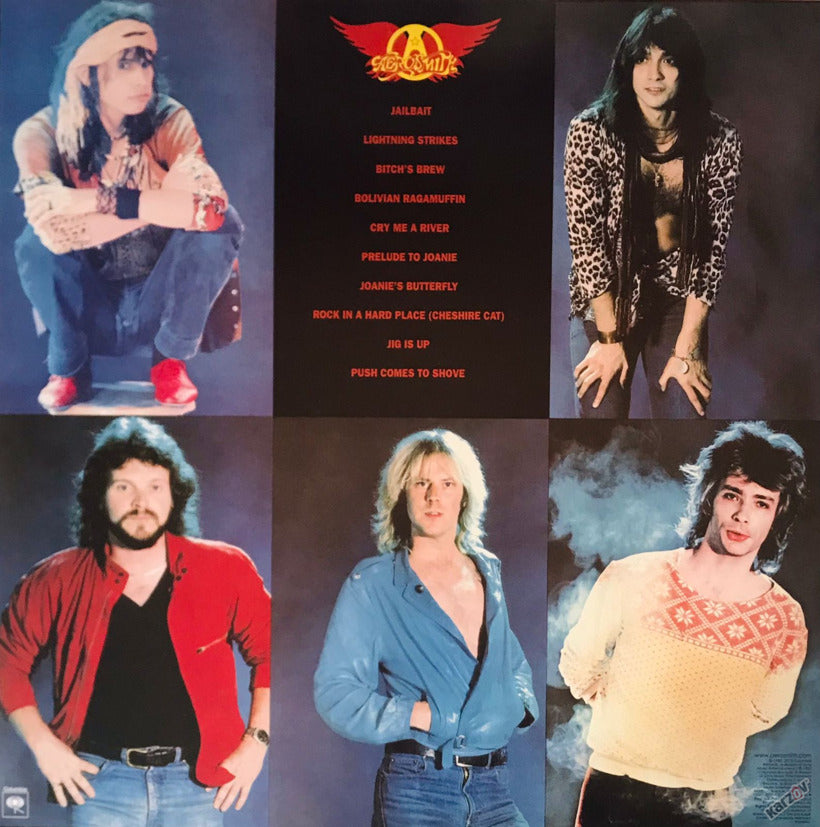 Aerosmith Rock In A Hard Place Lp Vinyl