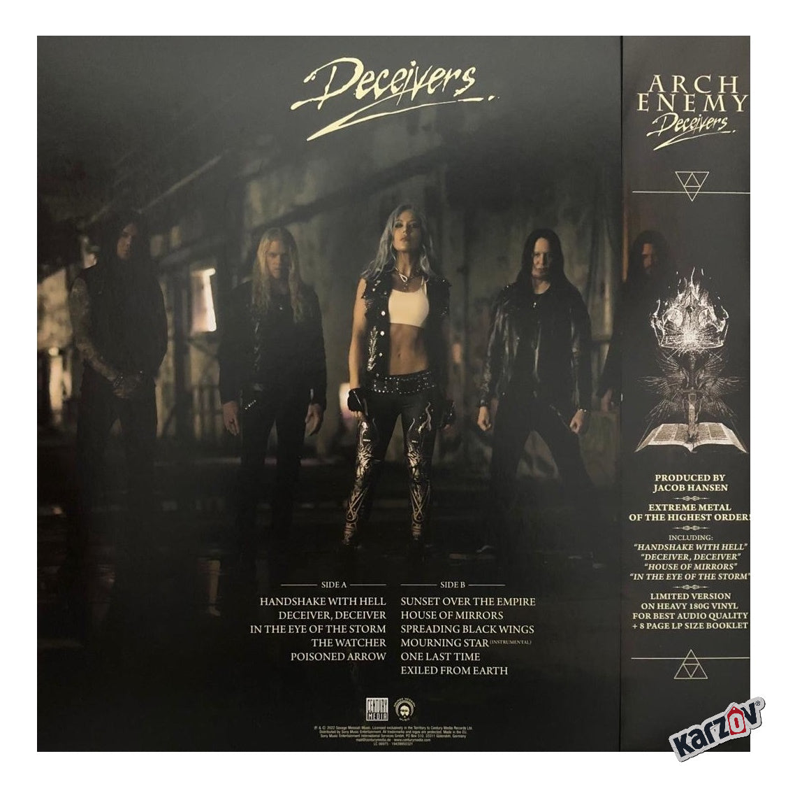 Arch Enemy Deceivers Lp Vinyl