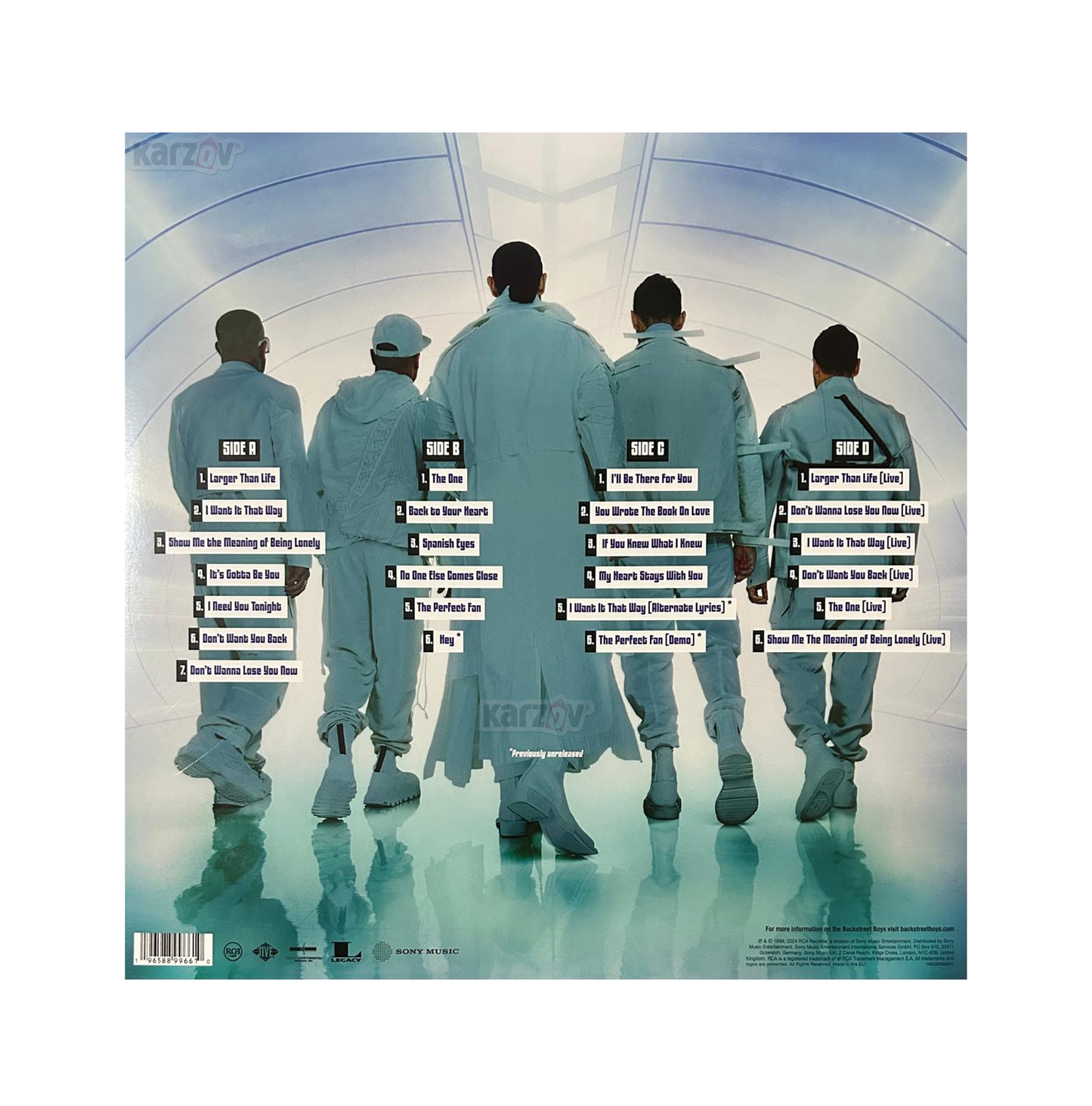 Backstreet Boys Millennium 2.0 25th Anniversary 2 Lp Vinyl