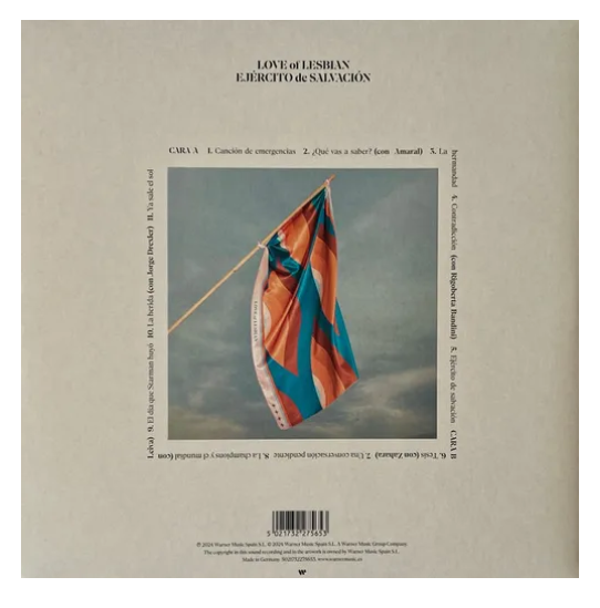 Love Of Lesbian Ejercito De Salvacion Brown Marbled Lp Vinyl