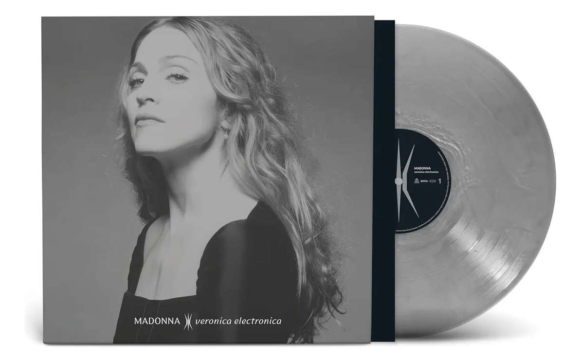 Madonna Veronica Electronica Plata Silver Lp Vinyl