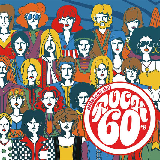 Clasicos Del Rock 60's Sesentas Azul Blue Elctric Lp Vinyl