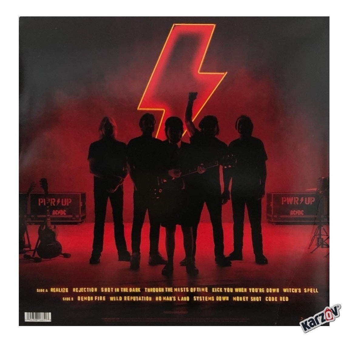 Ac/Dc Power Up Rojo Red Lp Vinyl
