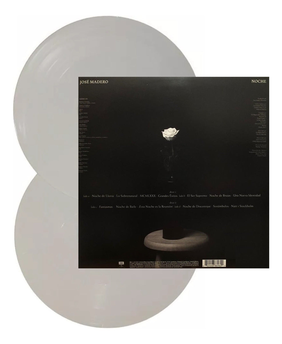 Jose Madero Noche Blanco White 2 Lp Vinyl