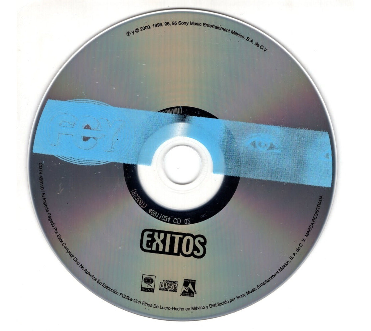Fey - Exitos - Disco Cd - Nuevo - 16 Canciones
