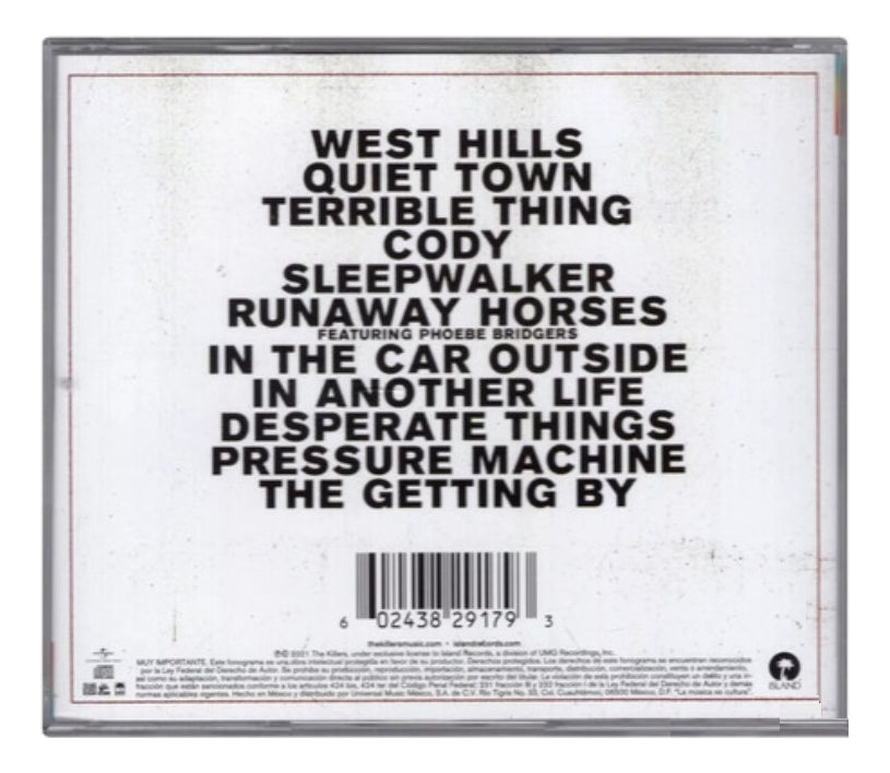 The Killers Pressure Mac Disco Cd