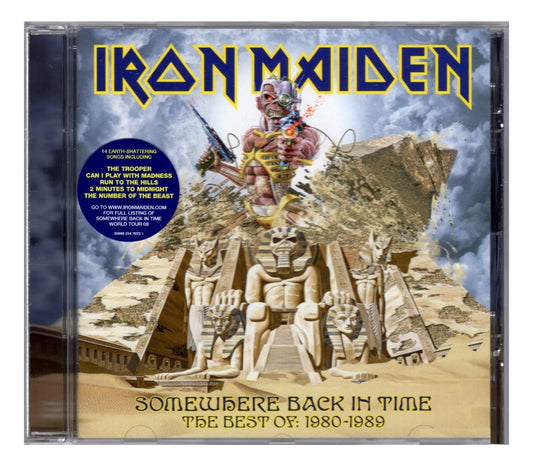 Iron Maiden Somewhere Back In Time Best 1980-1989 Disco Cd