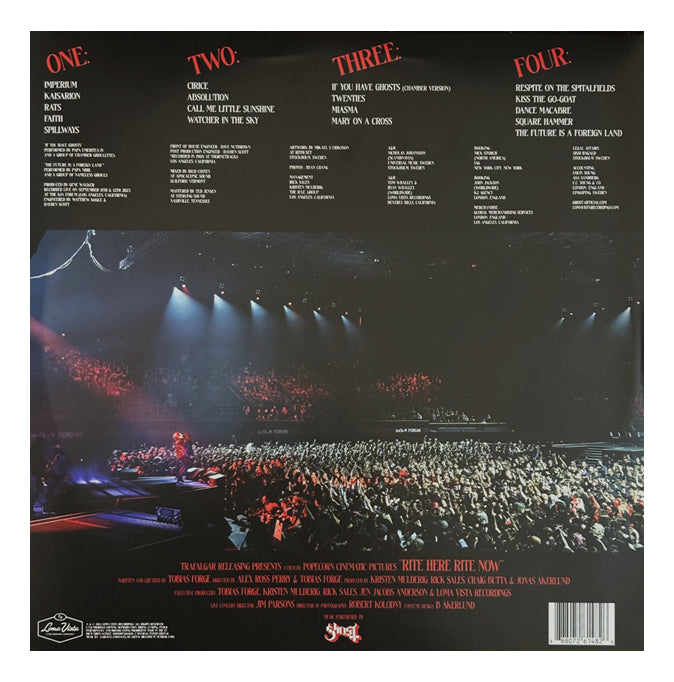 Ghost Rite Here Rite Now Soundtrack Opaque Silver 2 Lp Vinyl