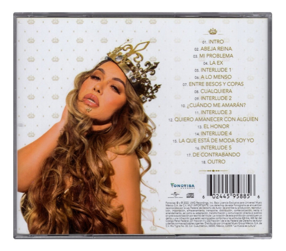 Chiquis Rivera Abeja Reina Disco Cd
