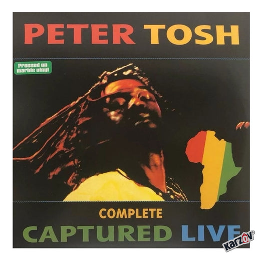 Peter Tosh Complete Captured Live 2 Lp Vinyl