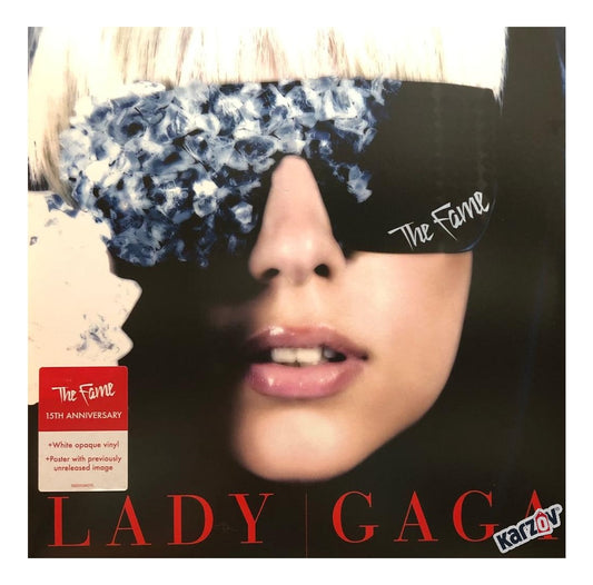 Lady Gaga The Fame Importado Blanco White 2 Lp Vinyl