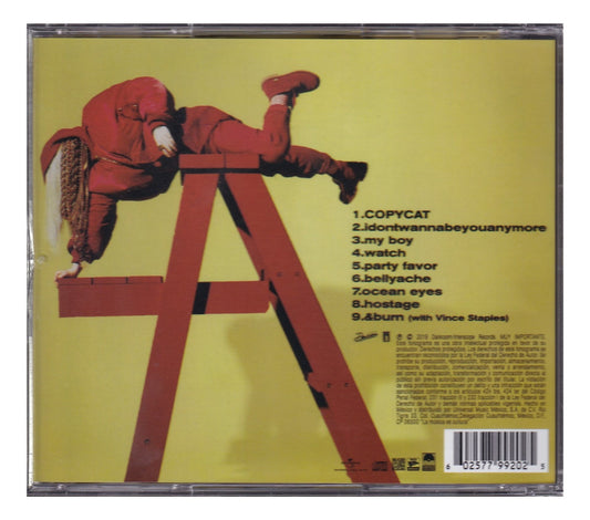 Billie Eilish Dont Smile At Me Disco Cd