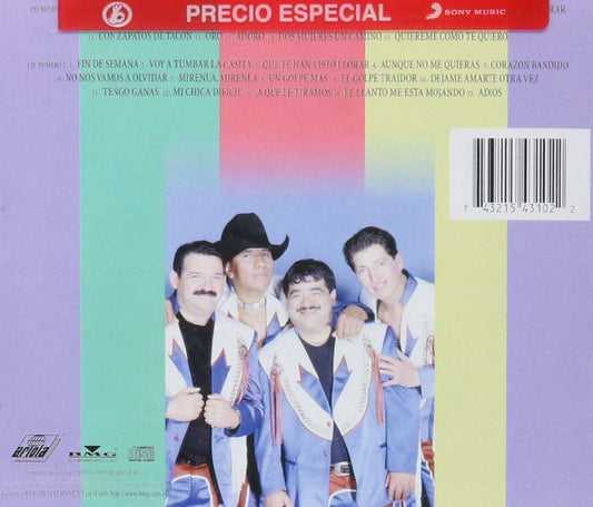 Bronco Las 30 Grandes De Bronco 2 Discos Cd