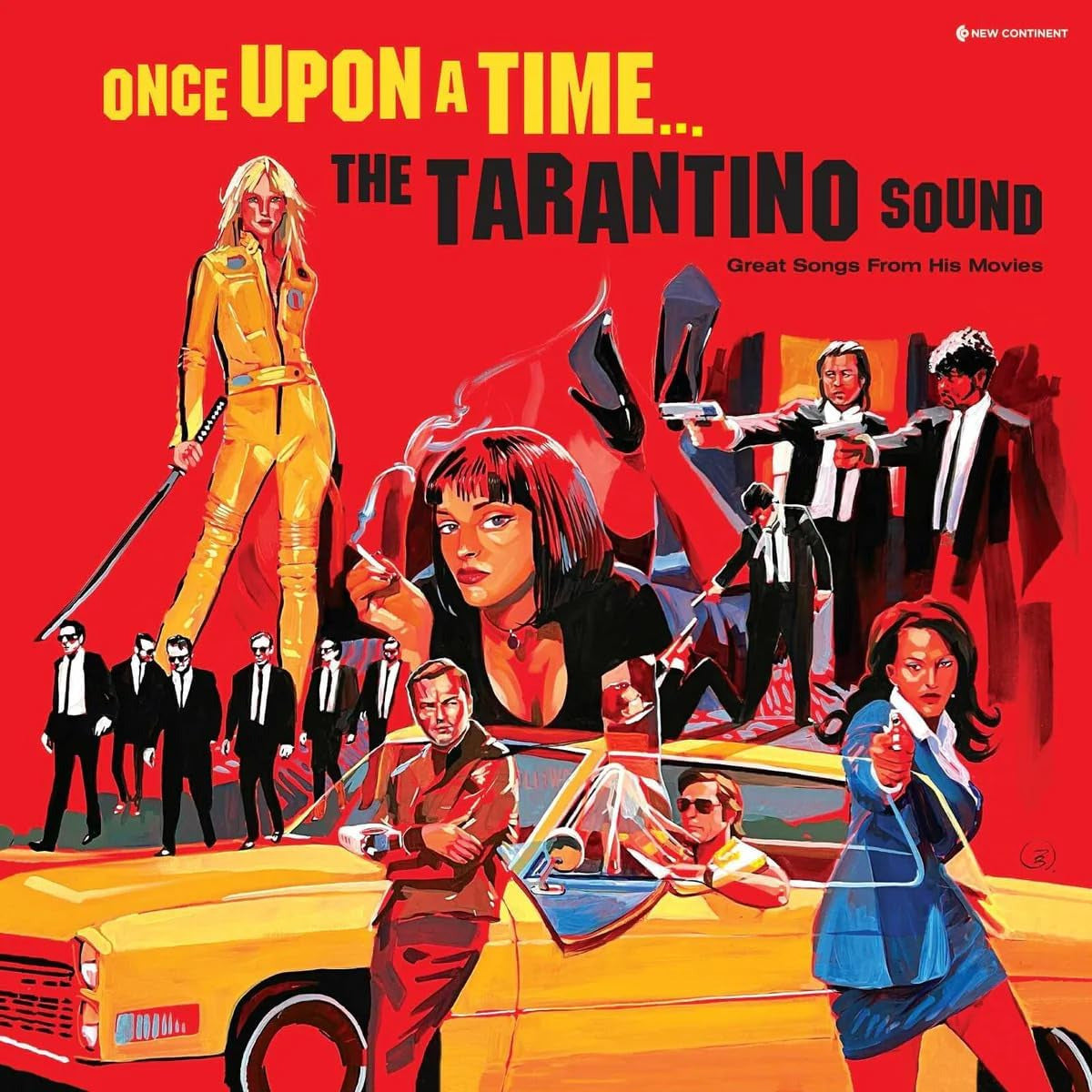 Once Upon A Time The Tarantino Sound Rojo Red Lp Vinyl
