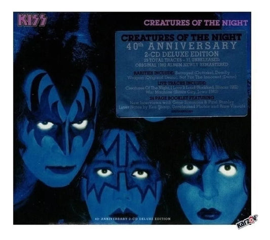 Kiss Creatures Night 40th Anniversary Deluxe 2 Discos Cd