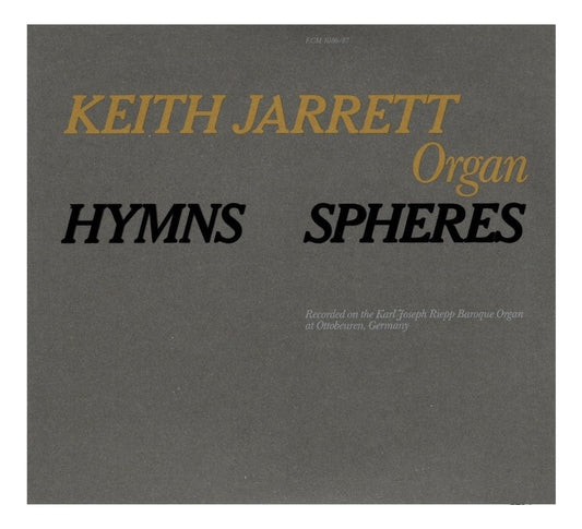 Keith Jarrett Hymns Spheres 2 Discos Cd