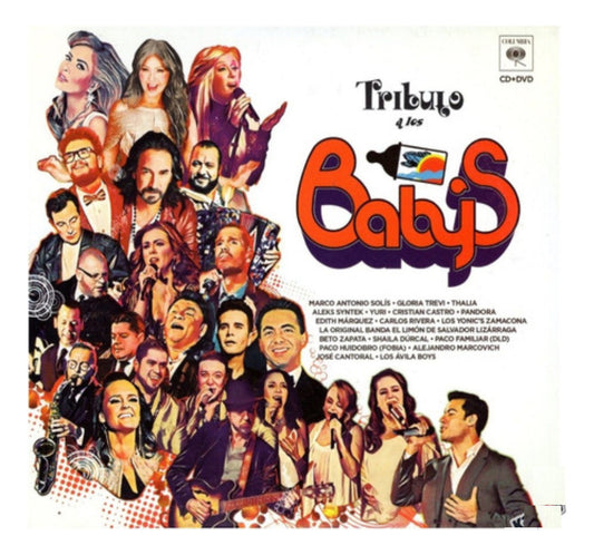 Tributo A Los Babys Carlos Rivera & Yuri & Thalia Cd + Dvd