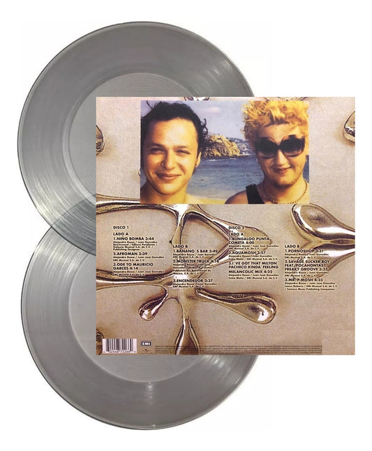 Plastilina Mosh Aqua Mosh Transparente Clear 2 Lp Vinyl