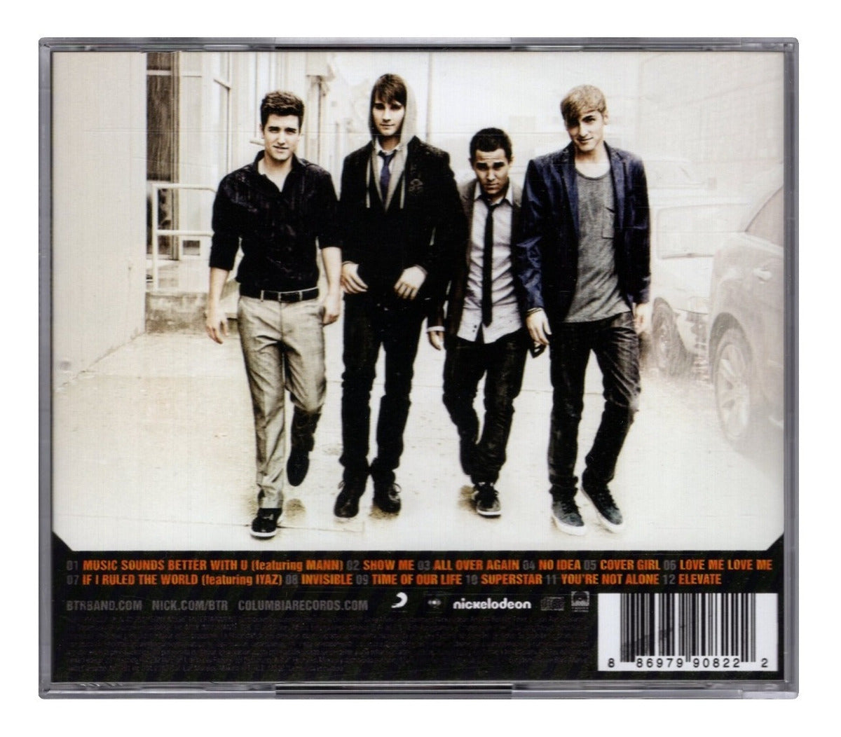 Big Time Rush Elevate Disco Cd