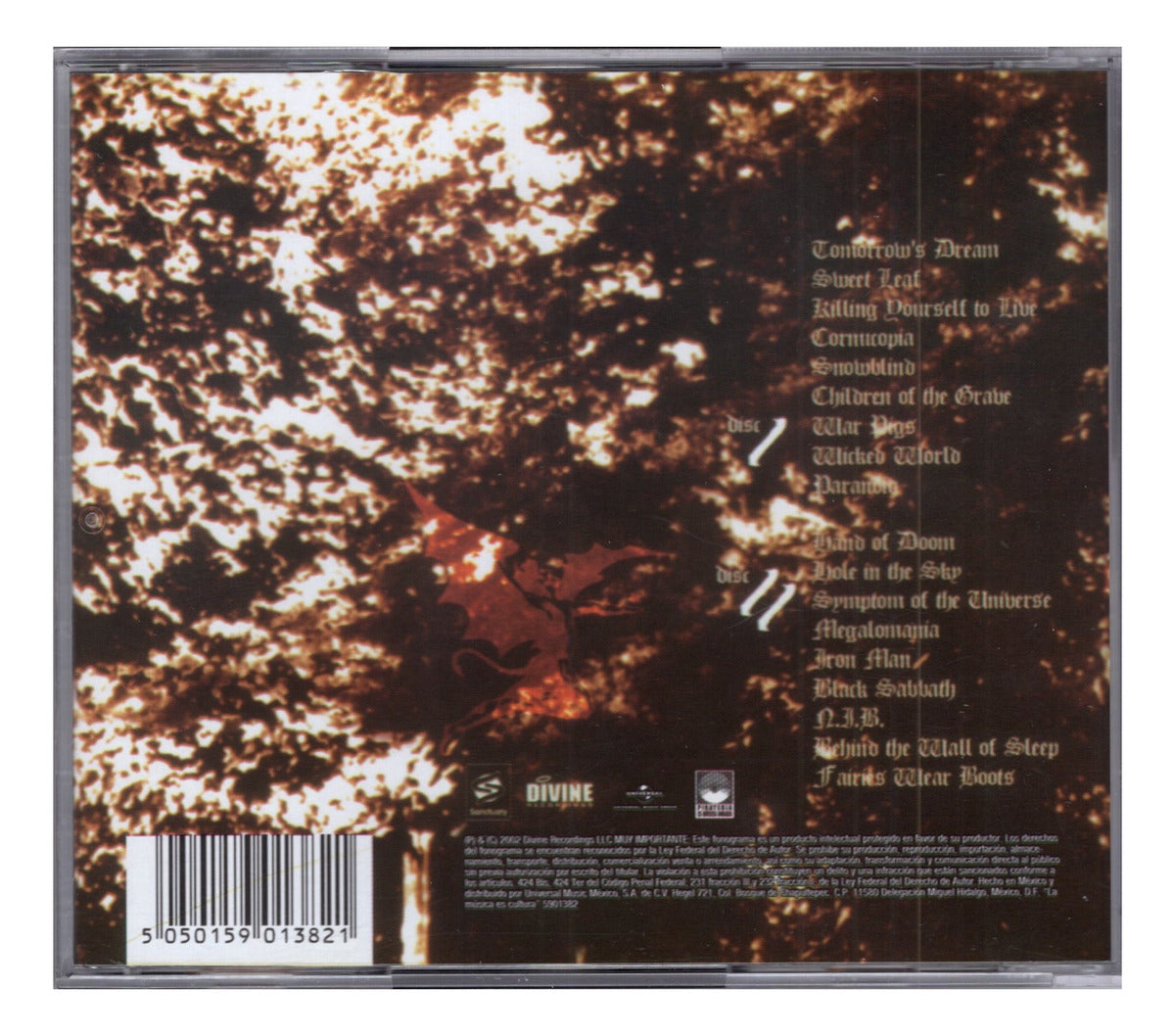 Black Sabbath Past Lives 2 Discos Cd