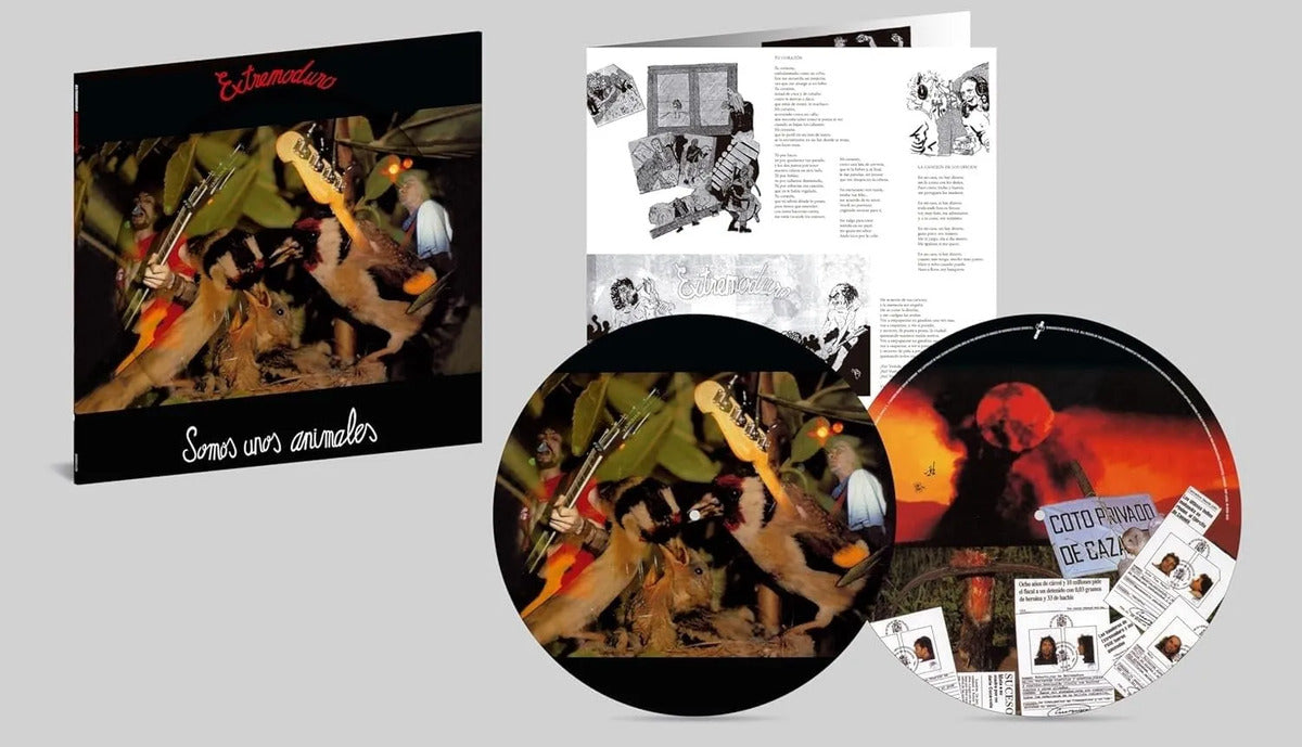 Extremoduro Somos Unos Animales Lp Vinyl