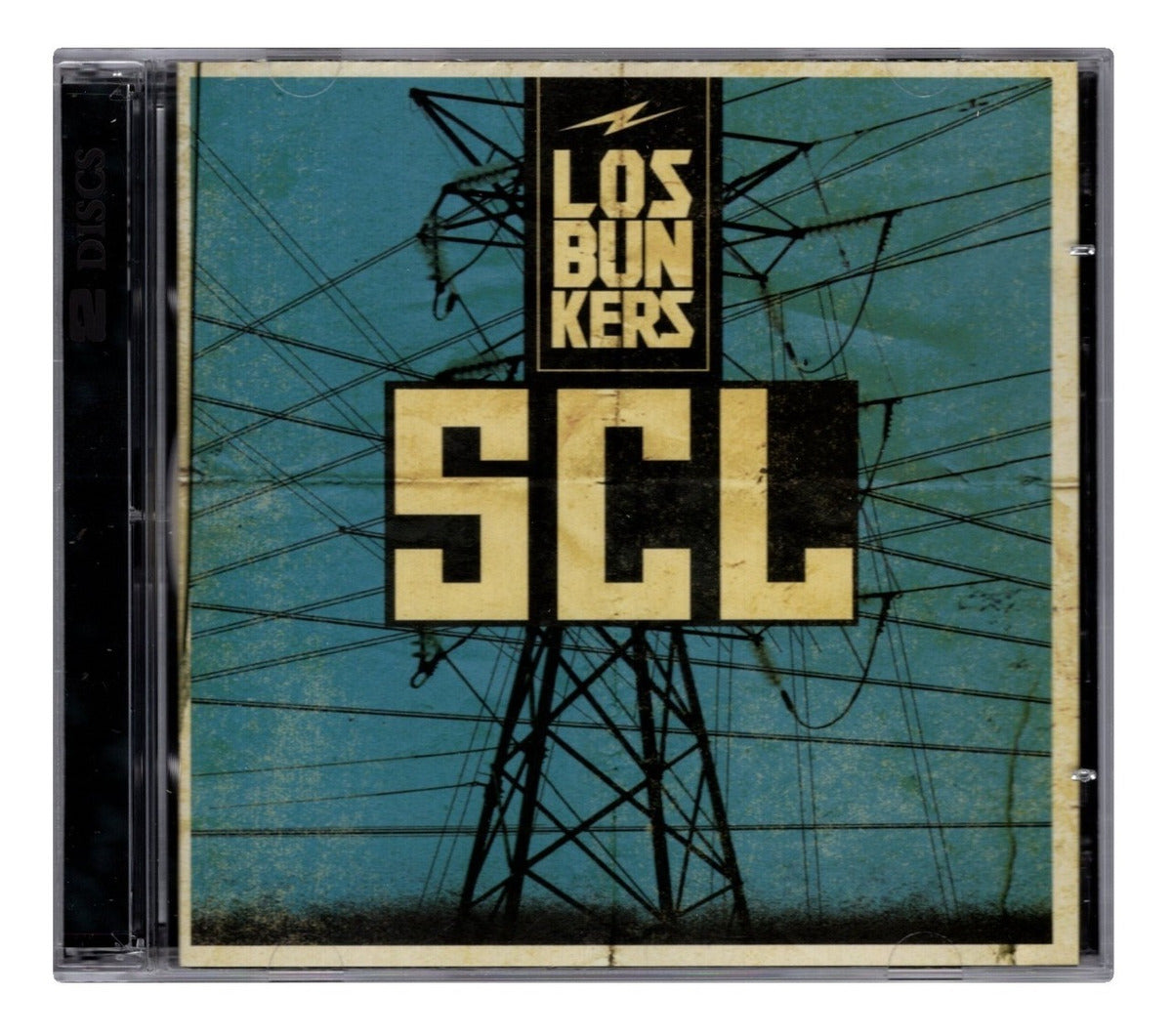 Los Bunkers Scl Disco Cd + Dvd