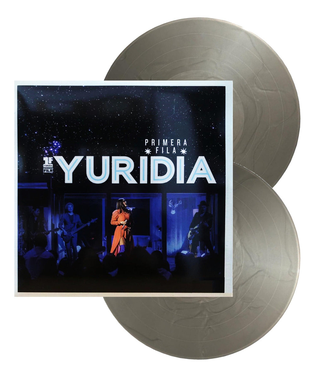 Yuridia Primera Fila Gris Gray 2 Lp Vinyl
